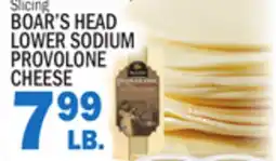 Bravo Supermarkets BOAR'S HEAD LOWER SODIUM PROVOLONE CHEESE offer