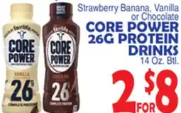 Bravo Supermarkets CORE POWER 26G PROTEIN DRINKS offer
