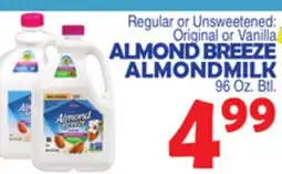 Bravo Supermarkets ALMOND BREEZE ALMONDMILK offer