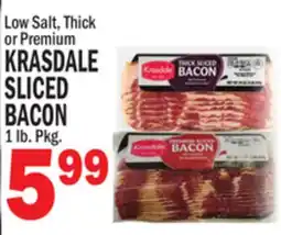 Bravo Supermarkets KRASDALE SLICED BACON offer
