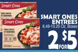 Bravo Supermarkets SMART ONES ENTREES offer