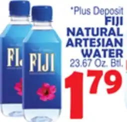 Bravo Supermarkets FIJI NATURAL ARTESIAN WATER offer