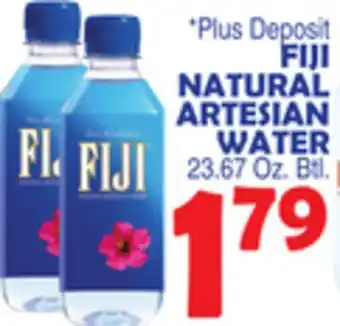 Bravo Supermarkets FIJI NATURAL ARTESIAN WATER offer