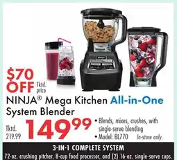Boscov's NINJA Mega Kitchen All-in-One System Blender offer