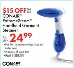 Boscov's CONAIR ExtremeSteam Handheld Garment Steamer offer
