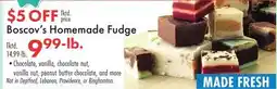 Boscov's Boscov's Homemade Fudge offer