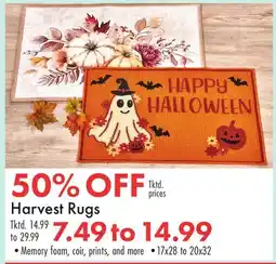 Boscov's Harvest Rugs offer