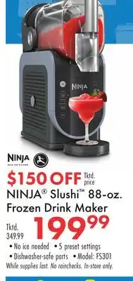 Boscov's NINJA Slushi 88-oz. Frozen Drink Maker offer