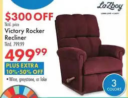 Boscov's Victory Rocker Recliner offer