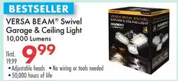 Boscov's VERSA BEAM Swivel Garage & Ceiling Light offer