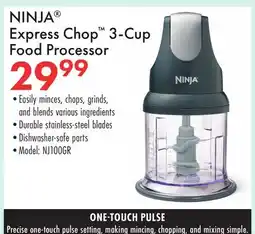 Boscov's NINJA Express Chop 3-Cup Food Processor offer