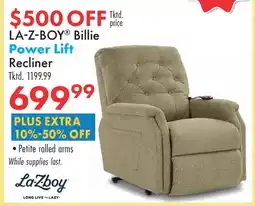 Boscov's LA-Z-BOY Billie Power Lift Recliner offer