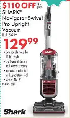 Boscov's SHARK Navigator Swivel Pro Upright Vacuum offer