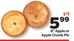 Weis Markets 8 Apple or Apple Crumb Pie offer