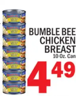 C Town BUMBLE BEE CHICKEN BREAST offer