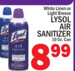 C Town LYSOL AIR SANITIZER offer