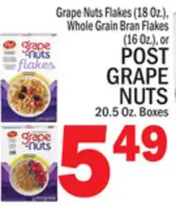 C Town POST GRAPE NUTS offer