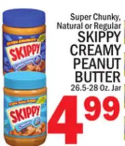 C Town SKIPPY CREAMY PEANUT BUTTER offer
