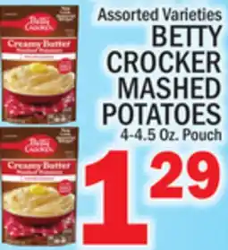 C Town BETTY CROCKER MASHED POTATOES offer