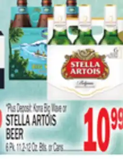 C Town Kona Big Wave or STELLA ARTOIS BEER offer