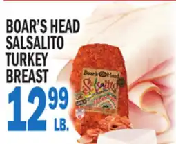 C Town BOAR'S HEAD SALSALITO TURKEY BREAST offer