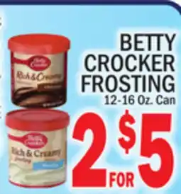 C Town BETTY CROCKER FROSTING offer