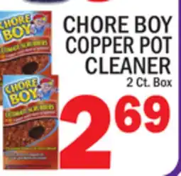 C Town CHORE BOY COPPER POT CLEANER offer