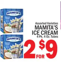 C Town MAMITA'S ICE CREAM offer