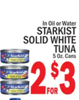 C Town STARKIST SOLID WHITE TUNA offer