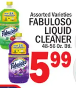 C Town FABULOSO LIQUID CLEANER offer