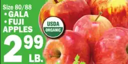 C Town • GALA • FUJI APPLES offer