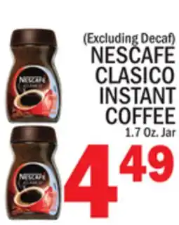 C Town NESCAFÉ CLASICO INSTANT COFFEE offer