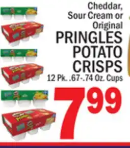 C Town PRINGLES POTATO CRISPS offer