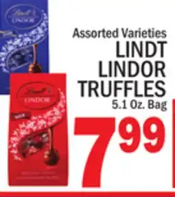 C Town LINDT LINDOR TRUFFLES offer