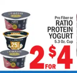 C Town RATIO PROTEIN YOGURT offer