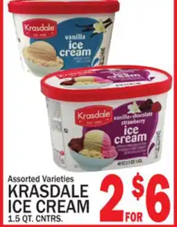 C Town KRASDALE ICE CREAM offer