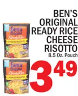 C Town BEN'S ORIGINAL READY RICE CHEESE RISOTTO offer