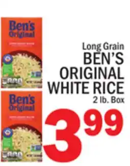 C Town BEN'S ORIGINAL WHITE RICE offer