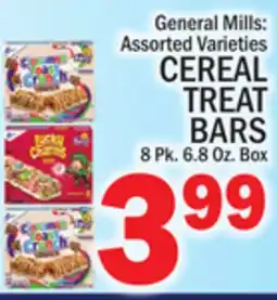 C Town CEREAL TREAT BARS offer