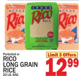 C Town RICO LONG GRAIN RICE offer