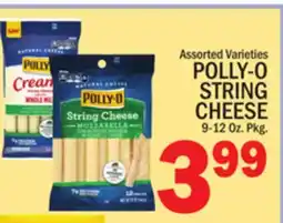 C Town POLLY-O STRING CHEESE offer