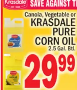 C Town KRASDALE PURE CORN OIL offer