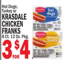 C Town KRASDALE CHICKEN FRANKS offer