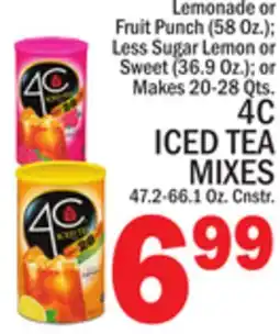 C Town 4C ICED TEA MIXES offer