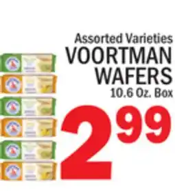 C Town VOORTMAN WAFERS offer
