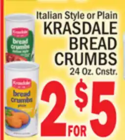 C Town KRASDALE BREAD CRUMBS offer