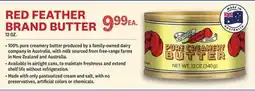 Kings Food Markets RED FEATHER BRAND BUTTER offer