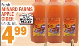 C Town MINARD FARMS APPLE CIDER offer