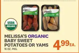 Kings Food Markets MELISSA'S ORGANIC BABY SWEET POTATOES OR YAMS offer