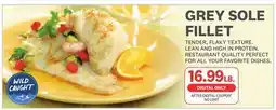 Kings Food Markets GREY SOLE FILLET offer